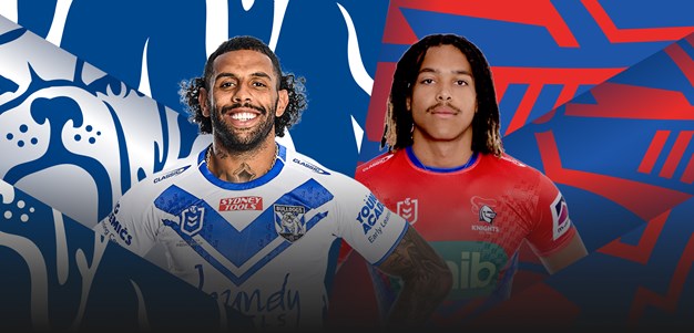 Bulldogs v Knights: Rajab to start; Gagai out, Fitzgibbon in