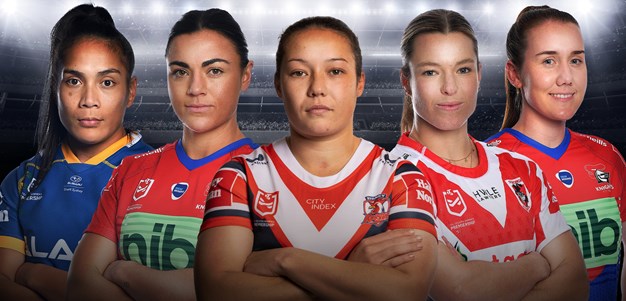 David Middleton's top five NRLW players of the year