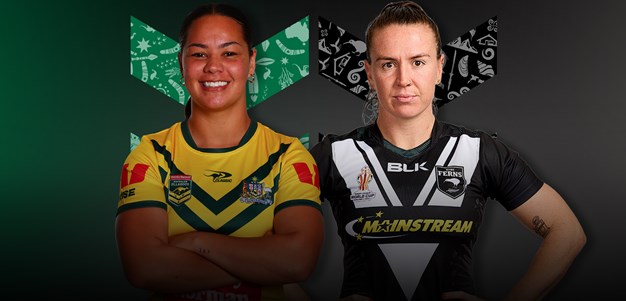 Jillaroos v Kiwi Ferns: Brown into starting side; Ferns line up 1-17