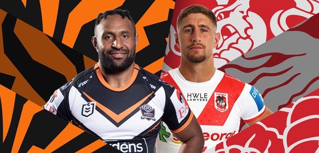 Wests Tigers v Dragons: Seyfarth in for Bateman; Faitala-Mariner to start