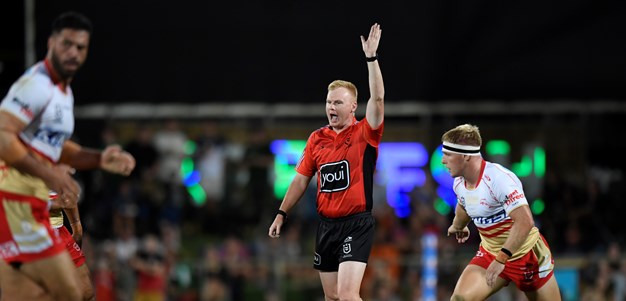 Match Officials: NRL Round 22 and NRLW Round 2