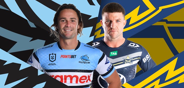 Sharks v Cowboys: Stonestreet debuts; Gosiewski to start