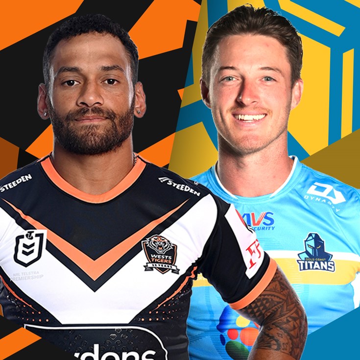 Wests Tigers v Titans: Twal, Lobb sidelined; Fifita late out