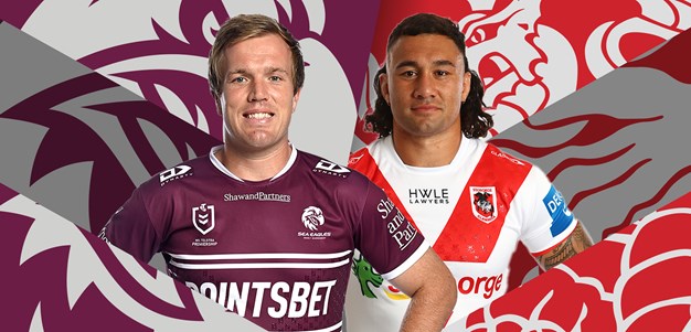 Sea Eagles v Dragons: Simpkin to start; No changes for Flanno