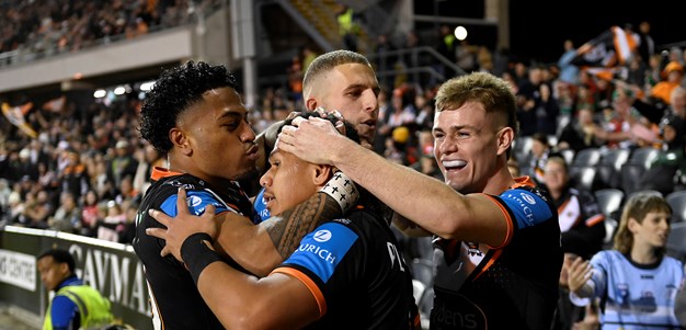 Teen tyros star as Tigers hold out Rabbitohs