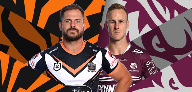 Wests Tigers v Sea Eagles: Junior back in business; Talau sidelined