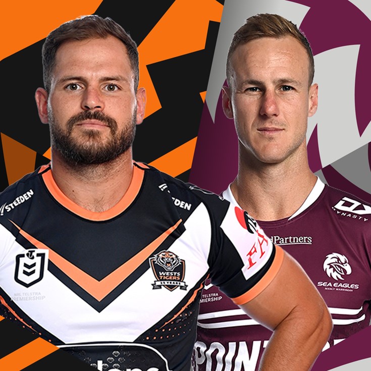 Wests Tigers v Sea Eagles: Junior back in business; Talau sidelined