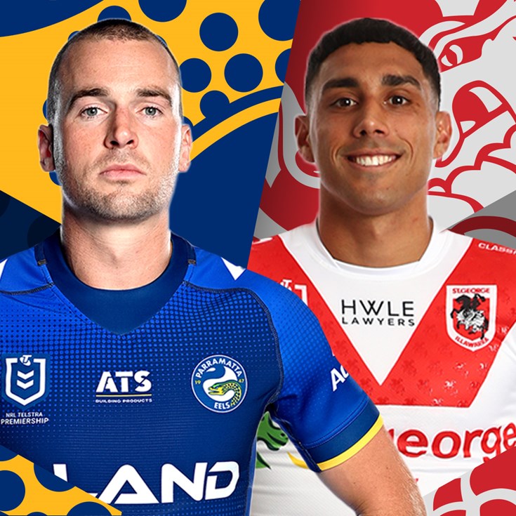 Eels v Dragons: Moretti joins bench; RFM returns