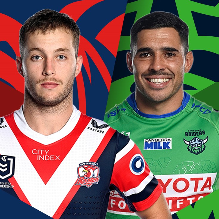 Roosters v Raiders: Watson, Smith on deck; Raiders lose Fogarty