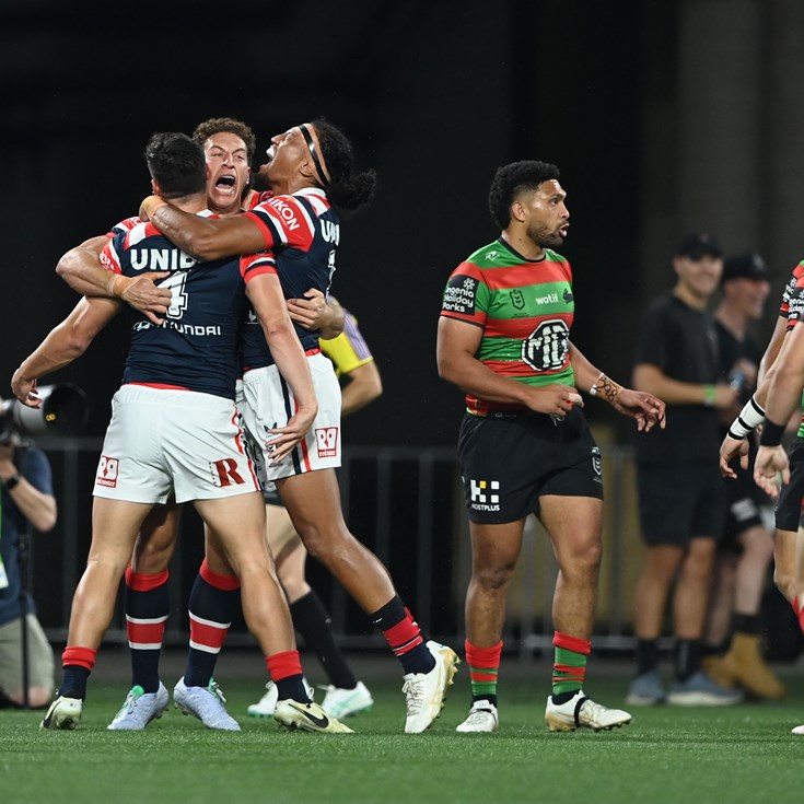 Marky Mark stars on debut as Roosters down Rabbitohs