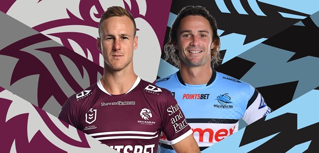 Sea Eagles v Sharks: Manly eye home final; Cronulla chase top four