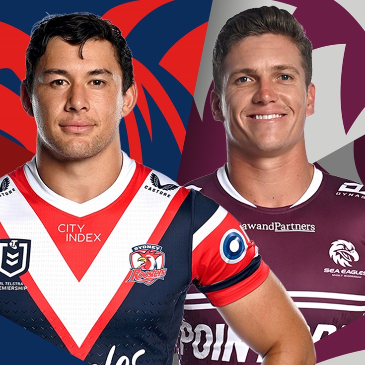 Roosters v Sea Eagles: JWH back in the fold; Same 17 for Seibold