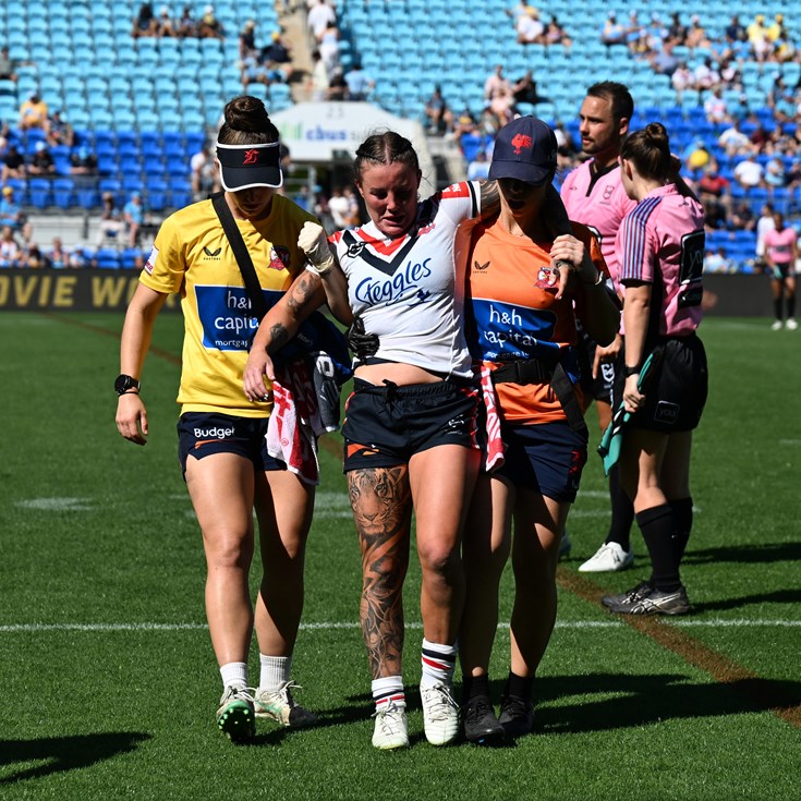 NRLW Casualty Ward: Fressard's horror day; Back issue for Goldthorp