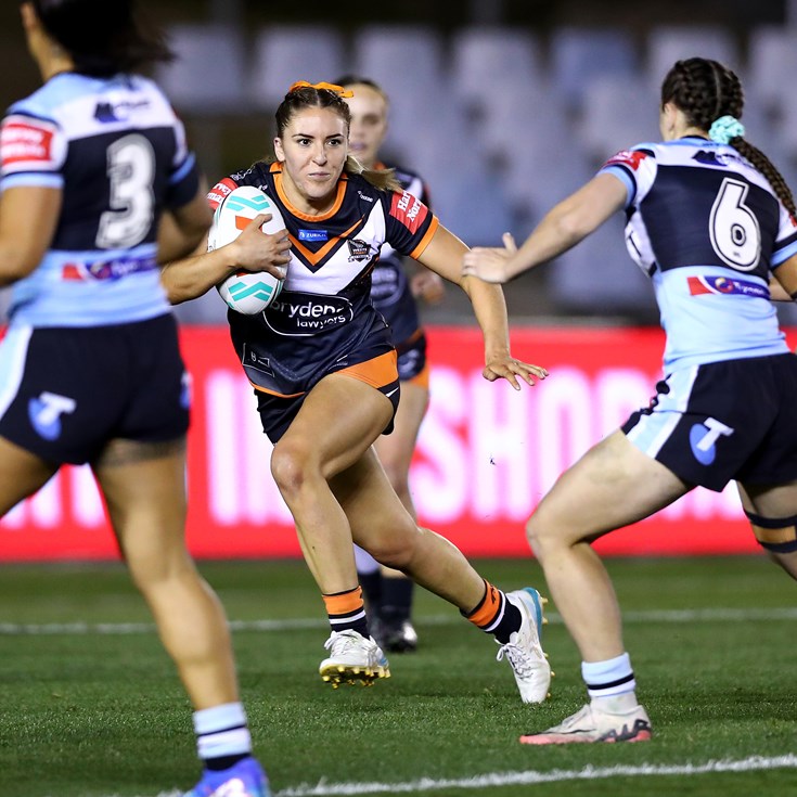 Wests Tigers earn second win on horror night for Sharks