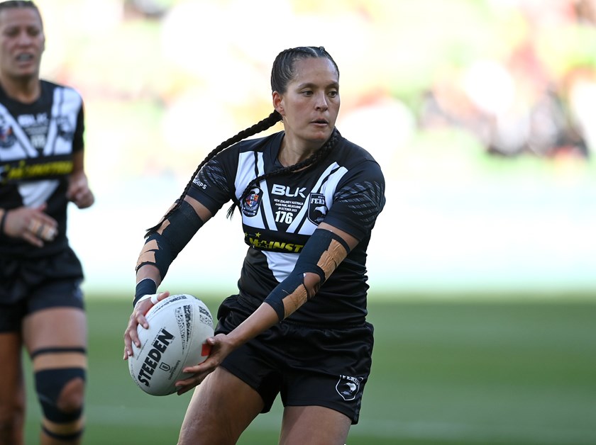 Tyla King was part of the Kiwi Ferns side that stunned the Jillaroos in last year's Pacific Championships.