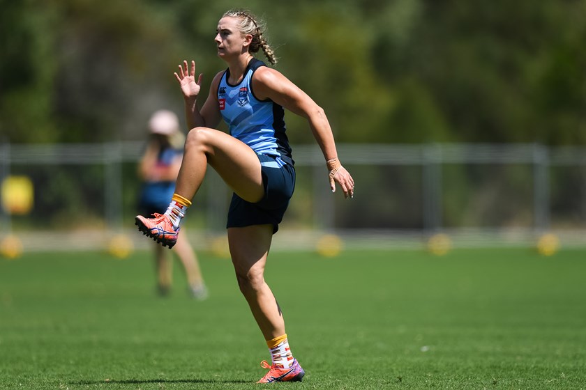 Brydie Parker has represented the PM's XIII and been selected in the NSW Origin squad after being scouted at an NRLW Talent ID 