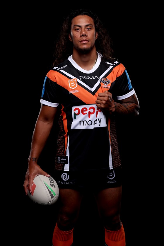 Jarome Luai brings a wealth of big-game experience to Wests Tigers.