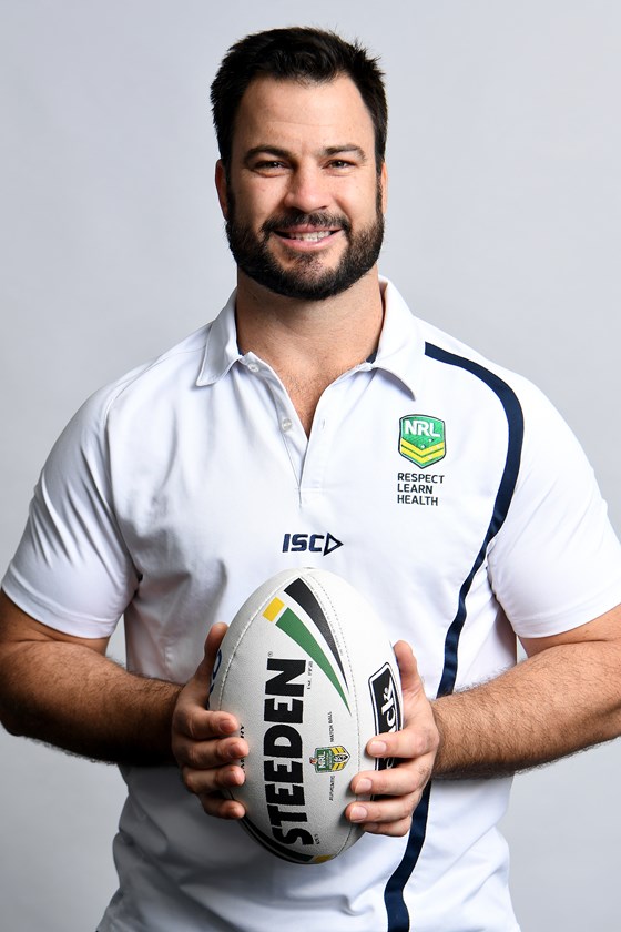 NRL State of Mind advocate David Shillington.