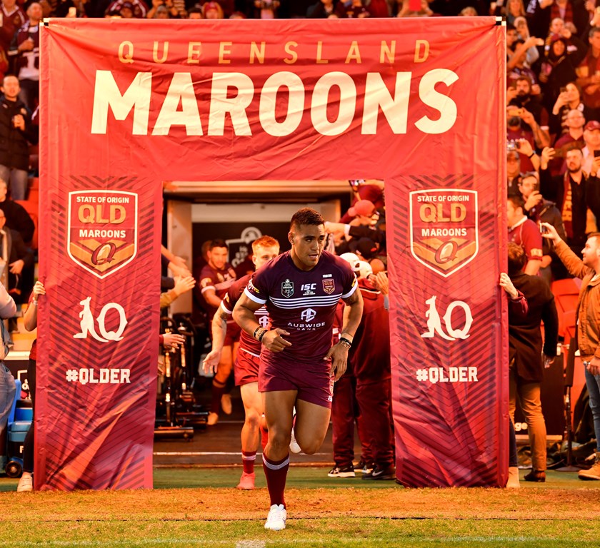 Joe Ofahengaue makes his Origin debut in game one