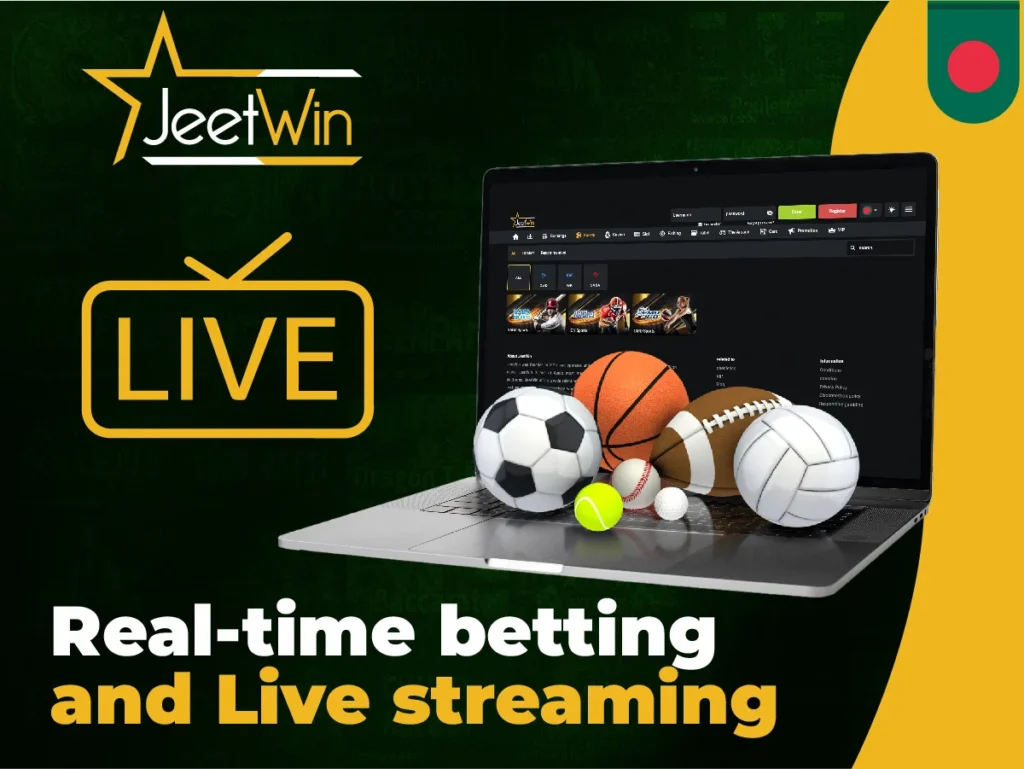 Live streaming at Jeetwin sportsbook